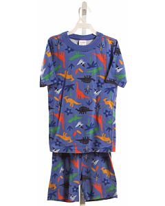 HANNA ANDERSSON  BLUE KNIT  PRINTED DESIGN LOUNGEWEAR