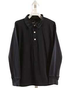 CREWCUTS  NAVY    KNIT LS SHIRT