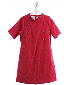 GABBY  HOT PINK CORDUROY   DRESS