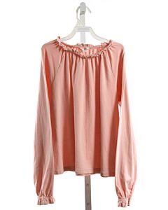 CREWCUTS  LT PINK KNIT   KNIT LS SHIRT