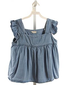 HAYDEN GIRLS  CHAMBRAY    SLEEVELESS SHIRT