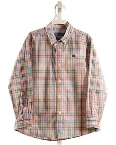 J. BAILEY  MULTI-COLOR  PLAID  DRESS SHIRT