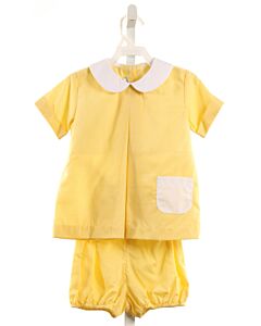 BANBURY CROSS  YELLOW  GINGHAM  2-PIECE OUTFIT