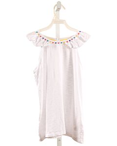 MINI BODEN  WHITE    SLEEVELESS SHIRT