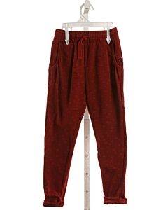 MILES  MAROON    PANTS WITH RUFFLE