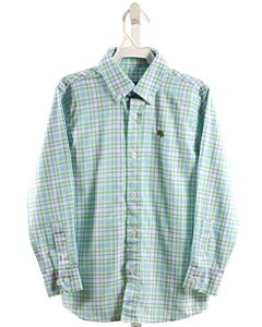 J. BAILEY  GREEN  PLAID  DRESS SHIRT