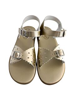 FOOTMATES GOLD SANDALS *NEW WITHOUT TAG *NWT SIZE CHILD 1