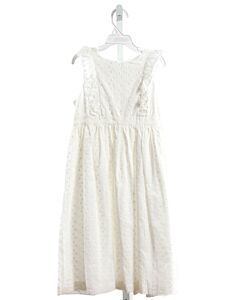 MARIE CHANTAL  OFF-WHITE EYELET   DRESS