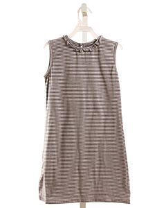 KAYCE HUGHES  GRAY  STRIPED  KNIT DRESS