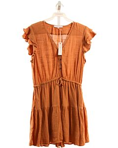 OLIVACEOUS  BROWN    DRESS