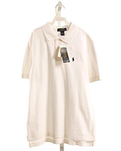 POLO BY RALPH LAUREN  WHITE    KNIT SS SHIRT
