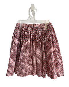 LEPETIT LUCAS   RED  FLORAL  SKIRT