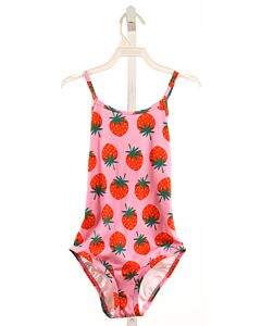 HANNA ANDERSSON  HOT PINK  PRINT  1-PIECE SWIMSUIT