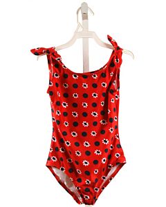 HANNA ANDERSSON  RED  FLORAL  1-PIECE SWIMSUIT