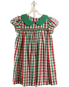 SHRIMP & GRITS  MULTI-COLOR  GINGHAM  DRESS