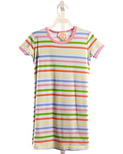 THE BEAUFORT BONNET COMPANY  MULTI-COLOR  STRIPED  KNIT DRESS