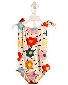 HANNA ANDERSSON  IVORY  FLORAL  1-PIECE SWIMSUIT