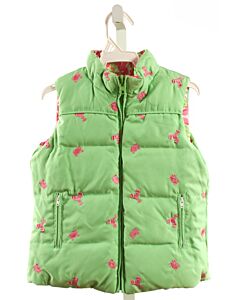 LILLY PULITZER  LIME GREEN   EMBROIDERED VEST