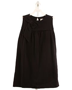 MILLY  BLACK    KNIT DRESS WITH BOW