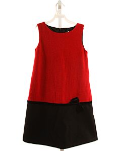 DAVID CHARLES  RED    DRESS WITH BOW