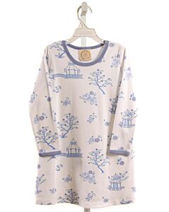 THE BEAUFORT BONNET COMPANY  BLUE  FLORAL  KNIT DRESS