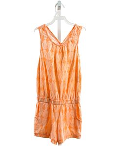 HANNAH KATE  ORANGE    KNIT ROMPER