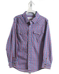 RUMSEY CREEK  MULTI-COLOR  GINGHAM  DRESS SHIRT