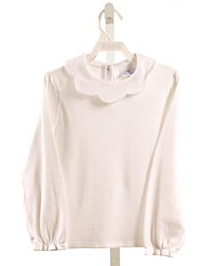 FLORENCE EISEMAN  WHITE    KNIT LS SHIRT
