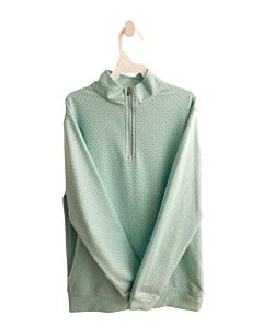 PETER MILLAR  GREEN   PRINTED DESIGN PULLOVER