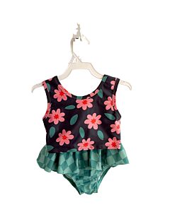 ROSIE BEACH  BLUE  FLORAL  2-PIECE SWIMSUIT