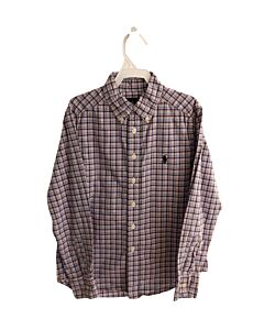 RALPH LAUREN  MULTI-COLOR  PLAID  DRESS SHIRT