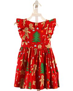 ELEANOR ROSE  RED  PRINT  DRESS