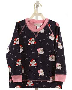 THE BEAUFORT BONNET COMPANY  NAVY  PRINT  PULLOVER