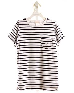 THE BEAUFORT BONNET COMPANY  NAVY  STRIPED  KNIT SS SHIRT