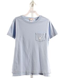 THE BEAUFORT BONNET COMPANY  LT BLUE    KNIT SS SHIRT