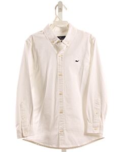 VINEYARD VINES  WHITE    DRESS SHIRT
