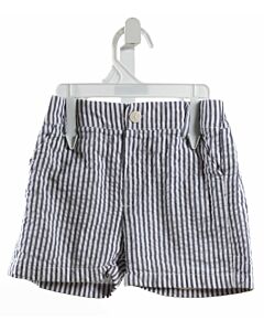 CECIL & LOU  CHAMBRAY SEERSUCKER STRIPED  SHORTS