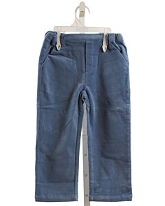 THE YELLOW LAMB BLUE VELVET PANTS