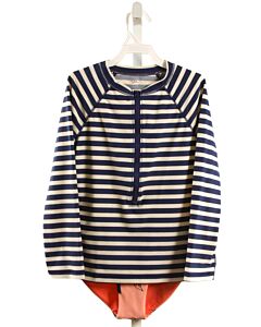 TEA NAVY STRIPED 2-PIECE SWIMSUIT