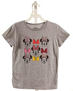 DISNEY GRAY PRINTED DESIGN T-SHIRT