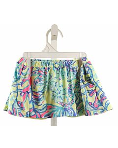 LILLY PULITZER  LT GREEN  FLORAL  SKORT