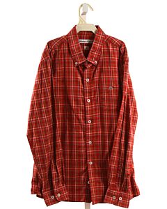 SOUTHERN POINT CO  RED  PLAID  DRESS SHIRT