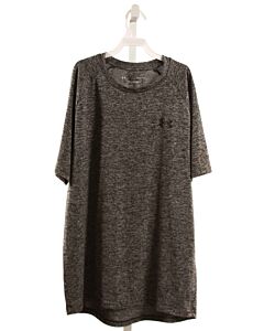 UNDER ARMOUR  GRAY    KNIT SS SHIRT