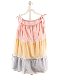 BELLA BLISS  MULTI-COLOR KNIT STRIPED  KNIT DRESS