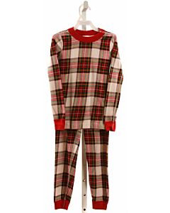 HANNA ANDERSSON  RED  PLAID  LOUNGEWEAR