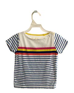 MINI BODEN  BLUE  STRIPED  KNIT SS SHIRT