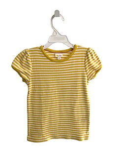 MINI BODEN  YELLOW  STRIPED  KNIT SS SHIRT