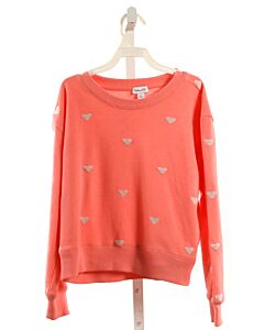 SPLENDID  PINK   EMBROIDERED PULLOVER