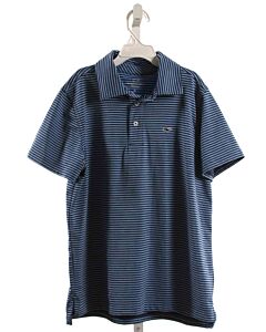 VINEYARD VINES  NAVY  STRIPED  KNIT SS SHIRT