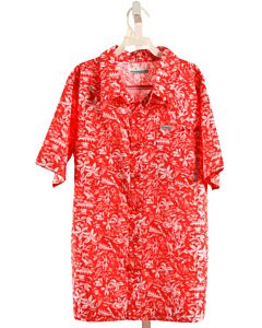COLUMBIA  RED    DRESS SHIRT